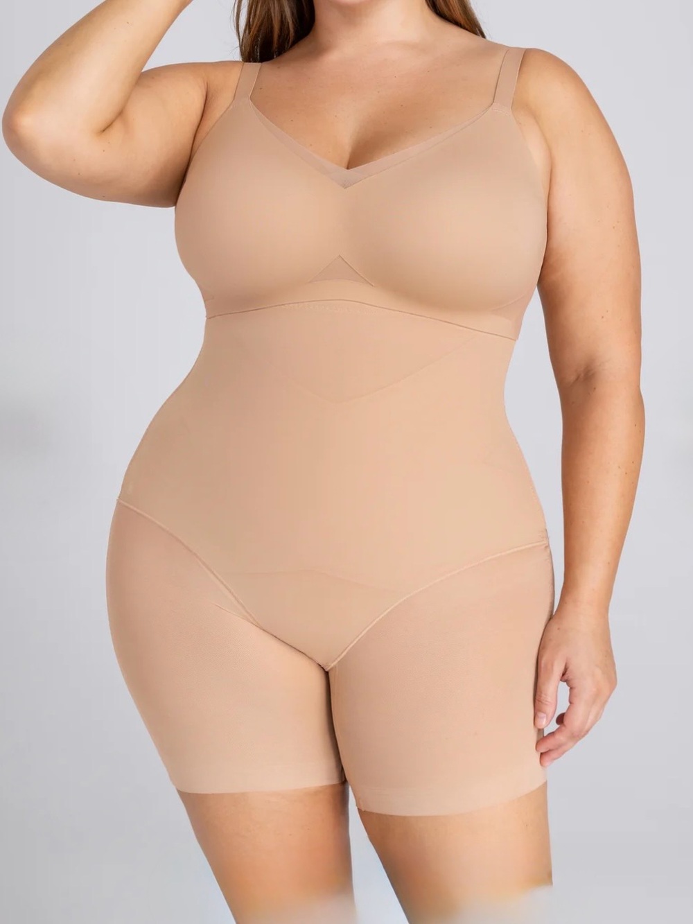 NWT Honeylove The Super Power Short Size 2X Sand Shape Wear Support Compression
